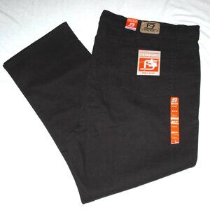 MENS Black STRETCH JEANS  54x30 - NWT